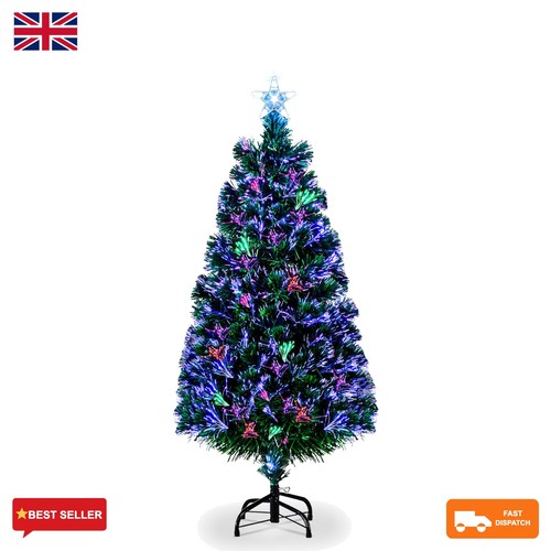 4ft fibre optic christmas - optic, tree