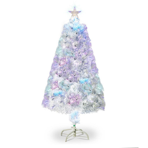 Optic christmas tree 4ft fibre - christmas,