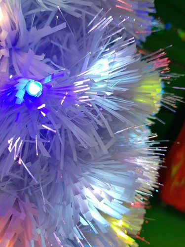 New white colourful led fibre - new,