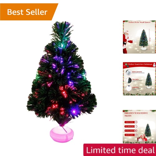 Multicoloured prelit 45cm - multicoloured,