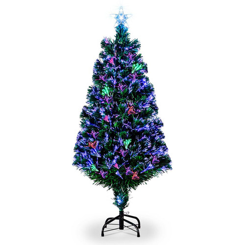 Optic christmas tree 4ft fibre - christmas,