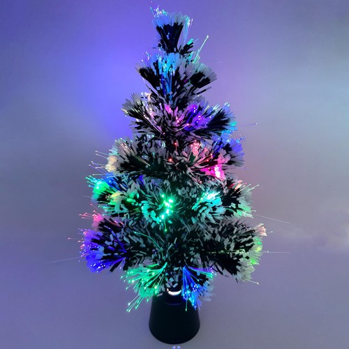 7in fibre optic christmas - fibre,