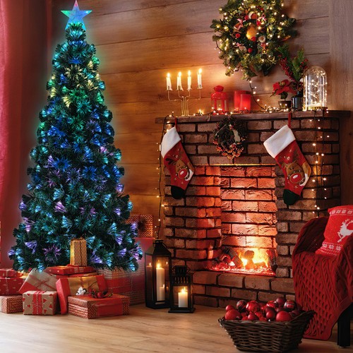 Fibre optic christmas tree - fibre,