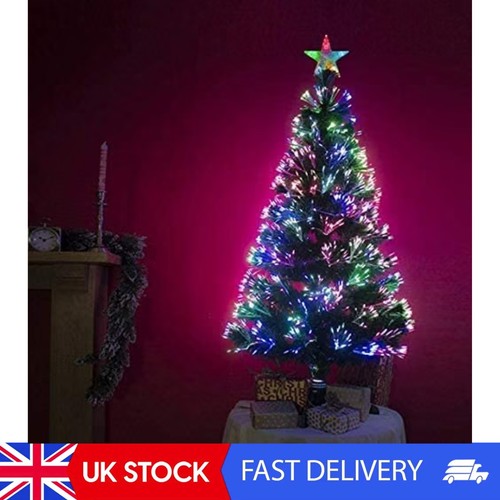 2ft green multi coloured fibre - green,