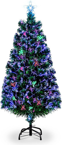 4ft fibre optic - optic, christmas