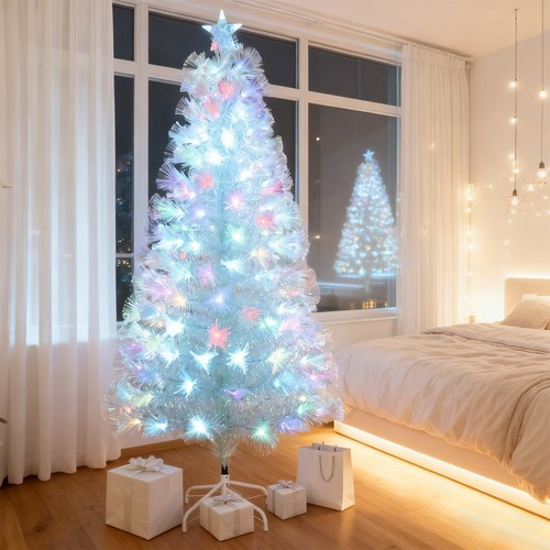 Pre lit fiber - optic, christmas