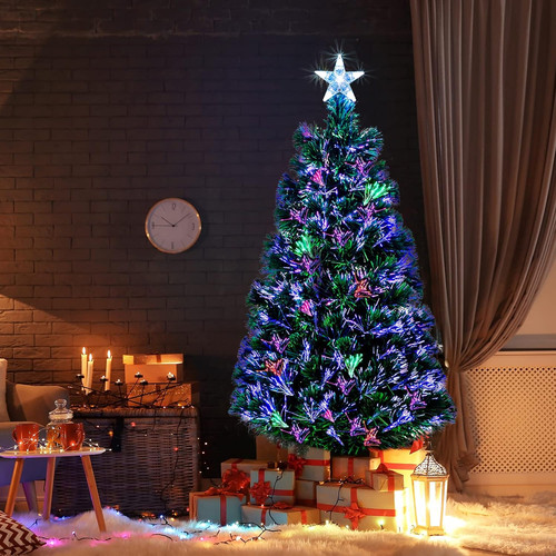 6ft fibre optic christmas tree - 6ft,