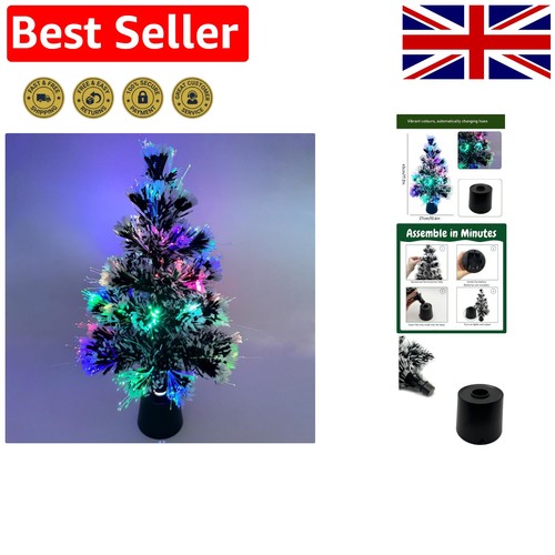 7in fibre optic christmas - fibre,