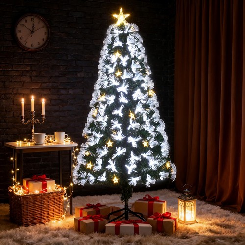 Pre lit fiber - fiber, christmas